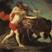 Louis-Jean-Francois Lagrenee The Education of Achilles France oil painting artist